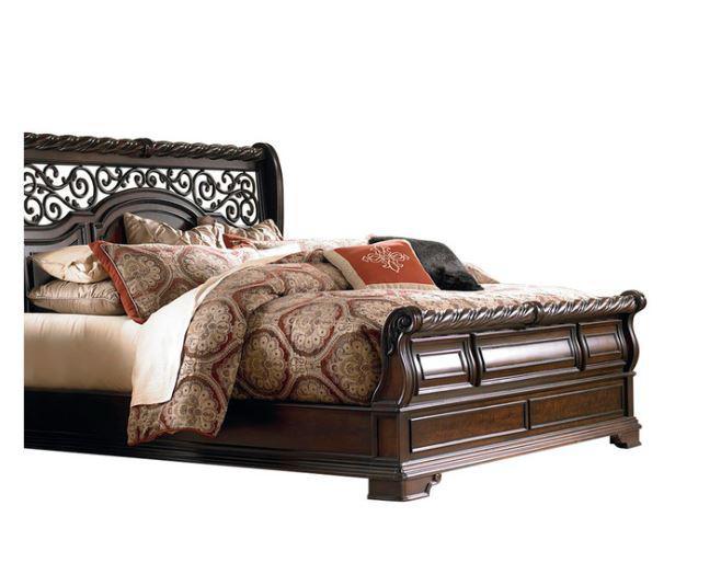 Liberty Furniture Arbor Place Sleigh Footboard King Bed - Furniture World