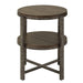 Liberty Breckinridge Round End Table in Mahogany - Furniture World