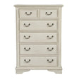 Liberty Funiture Bayside Drawer Chest in Antique White - Furniture World