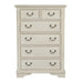 Liberty Funiture Bayside Drawer Chest in Antique White - Furniture World