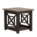 Liberty Heatherbrook End Table in Charcoal and Ash - Furniture World