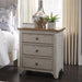 Liberty Furniture Farmhouse Reimagined Drawer Nightstand in Antique White - Furniture World