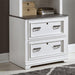 Liberty Allyson Park Bunching Lateral File Cabinet in Wirebrushed White - Furniture World