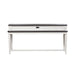 Liberty Allyson Park Console Bar Table in Wirebrushed White - Furniture World