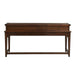 Liberty Aspen Skies Console Bar Table in Russet Brown - Furniture World