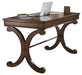 Liberty Brookview Writing Desk in Rustic Cherry - Furniture World