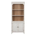 Liberty Farmhouse Reimagined Bookcase in Antique White - Furniture World