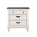 Liberty Furniture Allyson Park Nightstand in Wirebrushed White - Furniture World