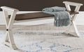Liberty Abbey Road Bed Bench in Porcelain White - Furniture World