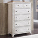 Liberty Furniture Farmhouse Reimagined Drawer Chest in Antique White - Furniture World
