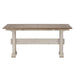 Liberty Farmhouse Reimagined Flip Lid Sofa Table in Antique White - Furniture World