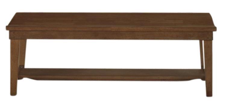 Liberty Furniture Hearthstone Bench in Rustic Oak - Furniture World