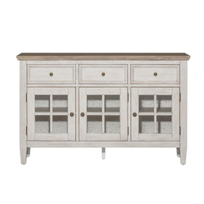 Liberty Furniture Heartland Server in Antique White - Furniture World
