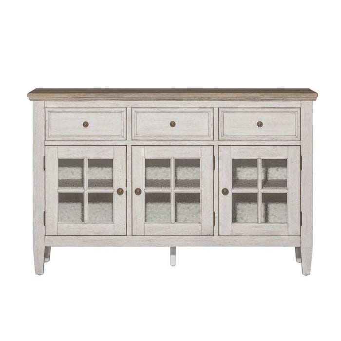Liberty Furniture Heartland Server in Antique White - Furniture World