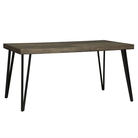 Liberty Furniture Horizons Rectangular Leg Table in Rustic Caramel - Furniture World