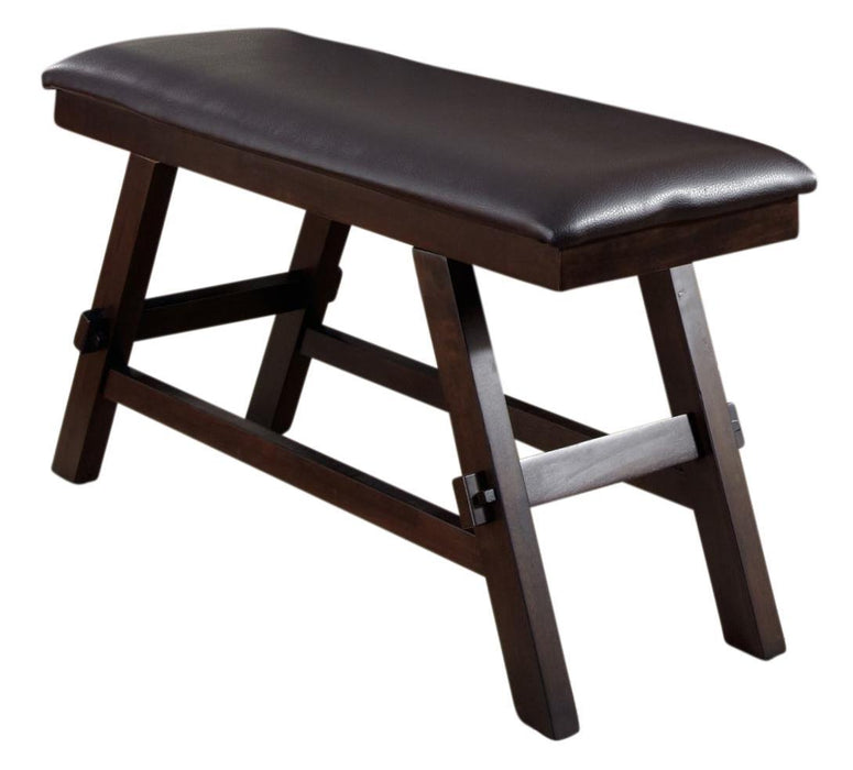 Liberty Furniture Lawson Counter Bench in Light/Dark Expresso - Furniture World