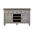 Liberty Furniture Cottage Lane Server in Antique White - Furniture World