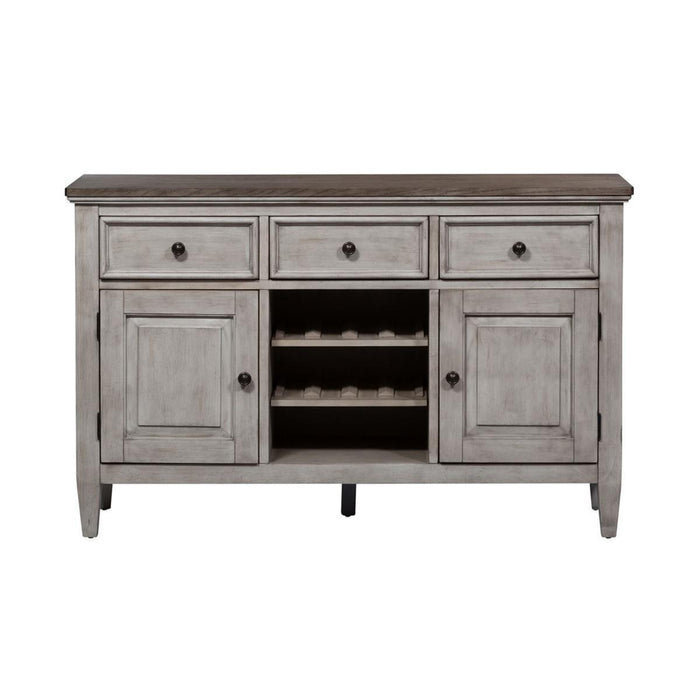 Liberty Furniture Cottage Lane Server in Antique White - Furniture World