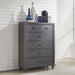 Liberty Furniture Cottage View Drawer Chest in Dark Gray - Furniture World