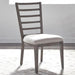 Liberty Furniture Modern Farmhouse Ladder Back Side Chair (Set of 2) in Dusty Charcoal - Furniture World