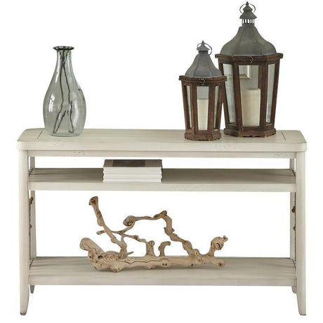 Liberty Furniture Dockside II Sofa Table in White - Furniture World