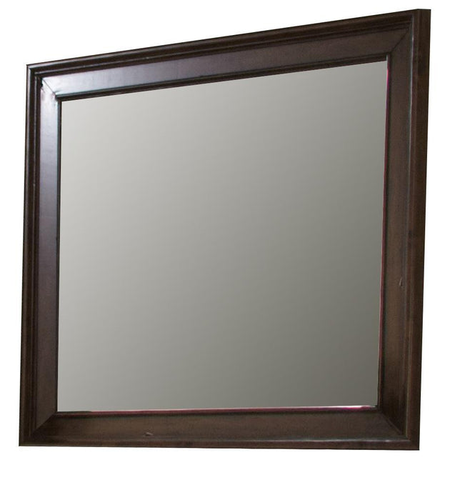 Liberty Furniture Rustic Traditions Landscape Mirror in Rustic Cherry - Furniture World