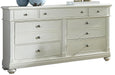 Liberty Furniture Harbor View II 7 Drawer Dresser in Linen - Furniture World