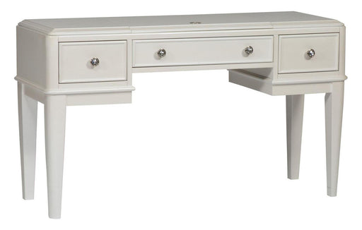 Liberty Furniture Stardust Vanity Desk in Iridescent White - Furniture World