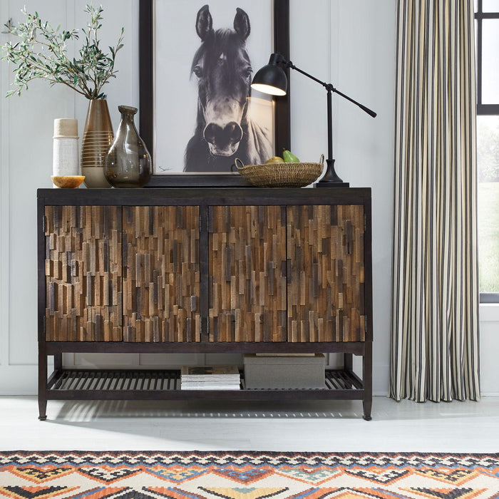 Liberty Furniture Harvest Home Door Server in Chalkboard - Furniture World