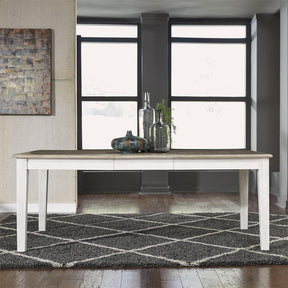 Liberty Furniture Summerville Rectangular Leg Table in White - Furniture World