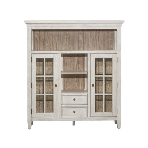 Liberty Furniture Heartland Display Cabinet in Antique White - Furniture World