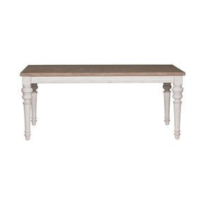Liberty Furniture Heartland Rectangular Leg Table in Antique White - Furniture World