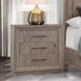 Liberty Furniture Horizons 3 Drawer Bedside Chest with Charging Station in Graystone - Furniture World