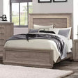 Liberty Furniture Horizons Queen Panel Bed in Graystone - Furniture World