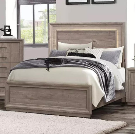 Liberty Furniture Horizons Queen Panel Bed in Graystone - Furniture World