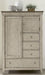 Liberty Furniture Ivy Hollow Door Chest in Weathered Linen - Furniture World