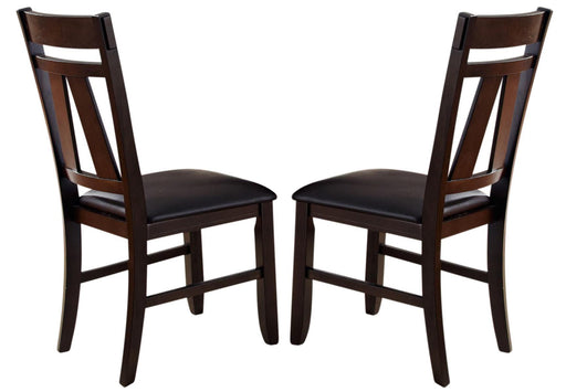 Liberty Furniture Lawson Splat Back Side Chair (Set of 2) in Light/Dark Expresso - Furniture World