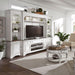 Liberty Magnolia Manor Entertainment Center with Piers in Antique White - Furniture World