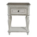 Liberty Magnolia Manor Leg Nightstand in Antique White - Furniture World