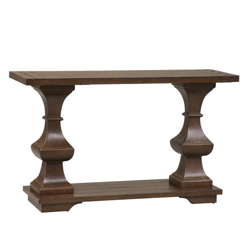Liberty Sedona Sofa Table in Kona Brown - Furniture World