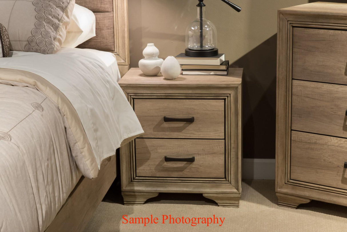 Liberty Sun Valley Nightstand in Sandstone - Furniture World