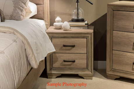 Liberty Sun Valley Nightstand in Sandstone - Furniture World