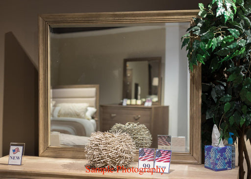 Liberty Sun Valley Landscape Mirror in Sandstone - Furniture World
