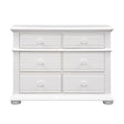 Liberty Furniture Summer House 6 Drawer Dresser in Oyster White - Furniture World