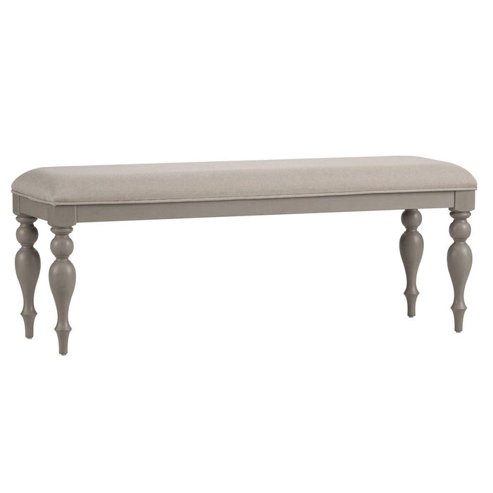 Liberty Furniture Summer House Bench (RTA) in Dove Grey - Furniture World