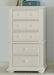Liberty Furniture Summer House Lingerie Chest in Oyster White - Furniture World