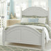 Liberty Furniture Summer House Queen Poster Bed in Oyster White - Furniture World