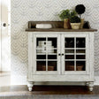 Liberty Furniture Whitney Server in Weathered Gray - Furniture World