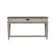 Liberty Heartland Console Bar Table in Antique White - Furniture World