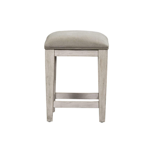 Liberty Heartland Console Stool in Antique White - Furniture World